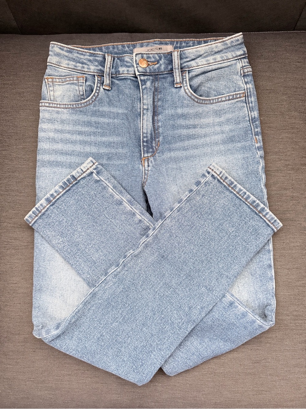 Joe's Jeans Light Blue Straight Leg Denim